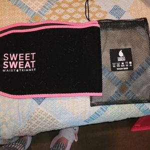 Sweet sweat waist trimmer